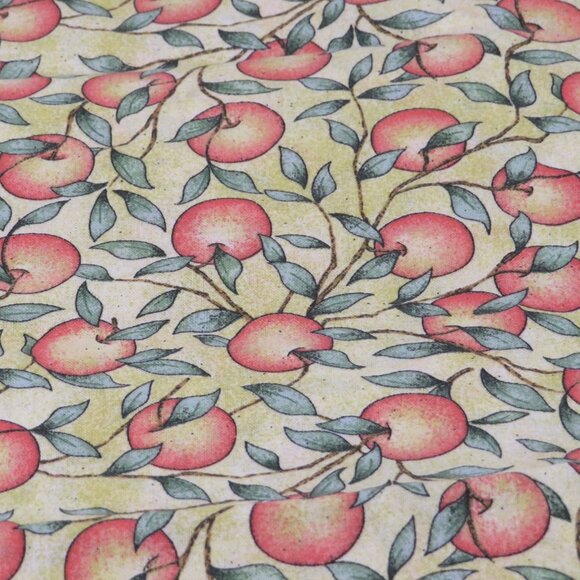 Peaches by Beth Yarbarro cotton/polyester 44"wide 2 yards & 32" long - Picture 9 of 11